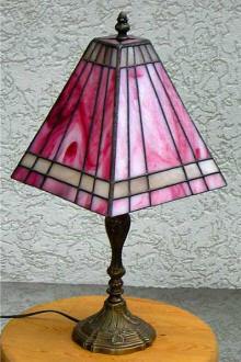 witraże - lampa